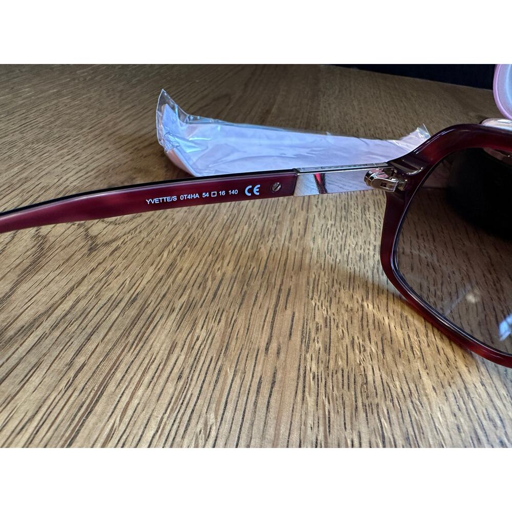 NIB Kate Spade New York Yvette 54mm Gradient Polarized Square Sunglasses - Picture 7 of 8